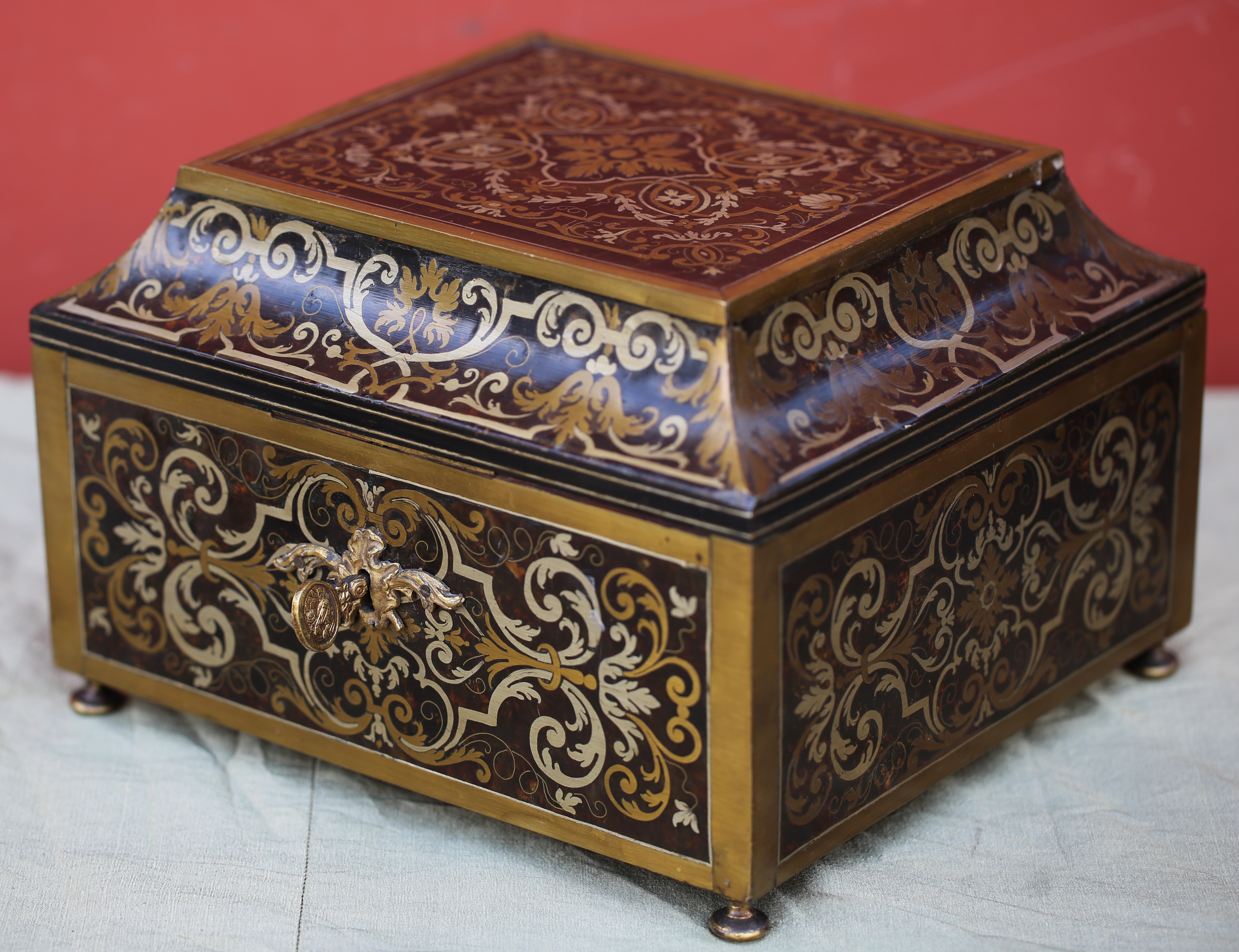 Box Louis XIV Period Box In Boulle Marquetry | Paul Bert Serpette